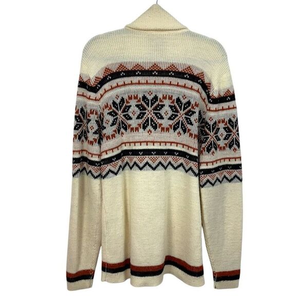 VINTAGE Sweater Medium Wintuk Orlon Cardigan Button Up 60s 70s - Picture 6 of 6